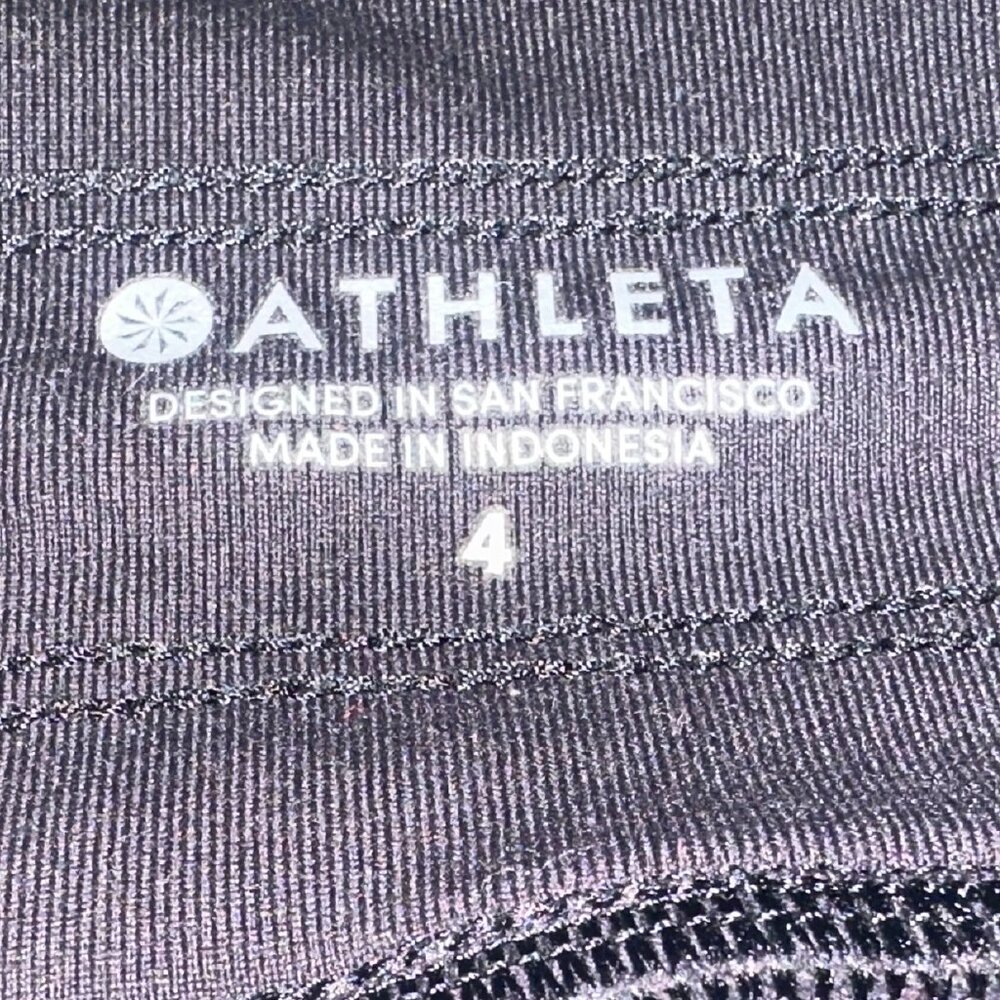 Athleta Trekkie Jogger Pant Black V/305514 Size 4 Athletic Hiking Athleisure - Picture 5 of 7